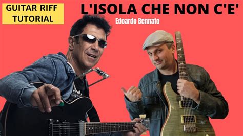 L isola che non c è Edoardo Bennato CHITARRA TUTORIAL YouTube