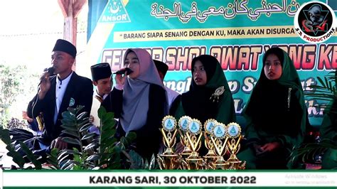 Gebyar Sholawat Ke 45 Dusun Karang Sari Voc Navis Khafilah Karang