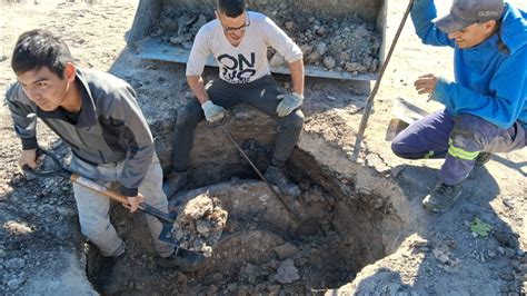 Trabajaron En La Mejora De Los Caminos Rurales Del Ejido De Piedras Blancas