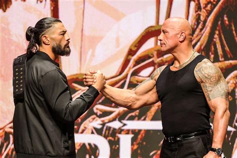 Roman Reigns Sends A Message To Wwe Universe Ahead Of The Rocks