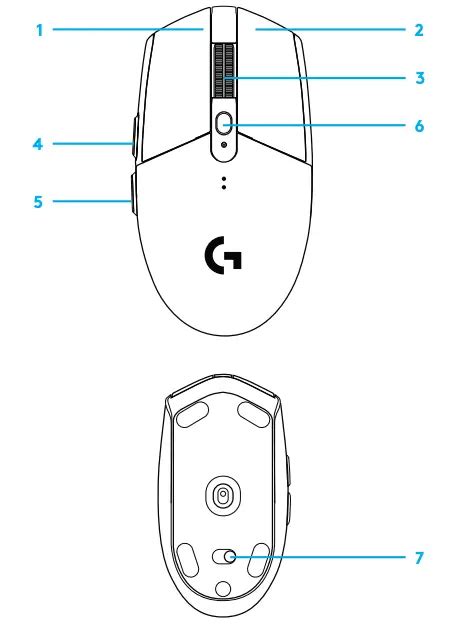 G304 Dpi Logitech G304 Manual And Specifications