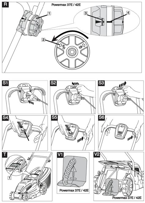 Gardena Powermax E Electric Lawnmower Instruction Manual