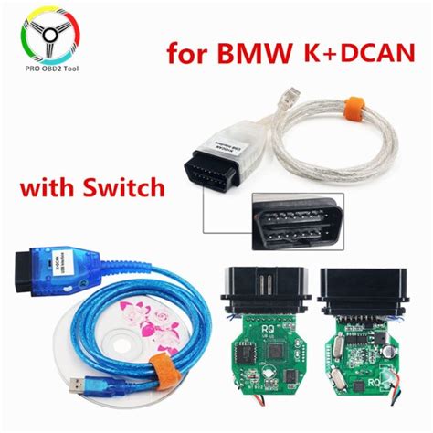 For Bmw K Dcan Switch Obdii Diagnostic Cable K Dcan Usb Interface