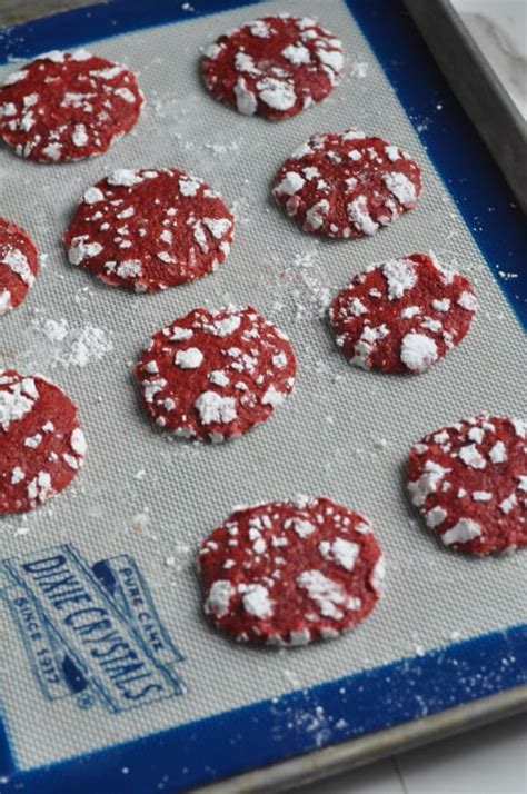 Red Velvet Cookies Dining With Alice