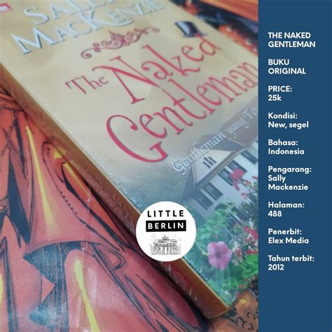 The Naked Gentleman Historical Romance Bahasa Indonesia Sally Mackenzie