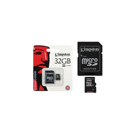 KINGSTON Micro SD Card 32GB Class 10