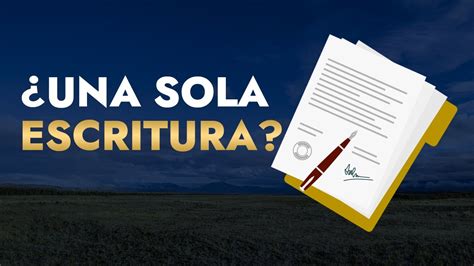 Ejemplo De Escritura De Terreno Aprende A Redactar La Tuya En Solo 5