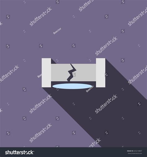 Water Pipe Broken Icon Stock Vector (Royalty Free) 425218807 | Shutterstock