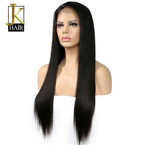 Silk Top Wig Brazilian Straight Silk Base Lace Front Human Hair Wigs