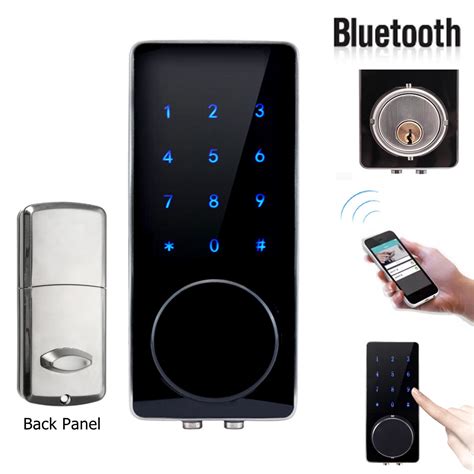 Bluetooth smart digital door lock home security lock keyless touch ...