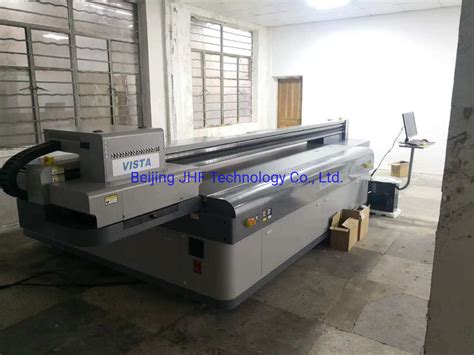 V3800 Flatbed UV Printer With Richo Gen6 Industrial THK High Speed