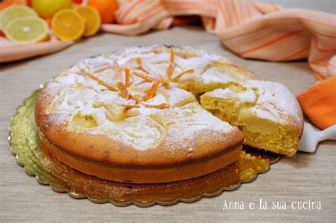 Torta Agli Agrumi Con Crema Profumatissima Anna E La Sua Cucina