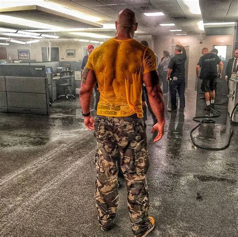 The Rock Back Muscles