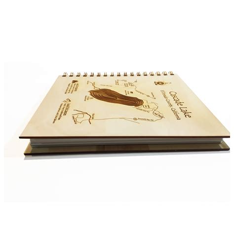 Cascade Lake Ca Nautical Wood Journal Guestbook