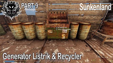 Buat Generator Listrik Dan Recycler Alat Sunkenland Indonesia Part