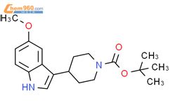 4 5 甲氧基 1H 吲哚 3 基 1 哌啶甲酸叔丁酯 tert Butyl 4 5 methoxy 1H indol 3 yl 1