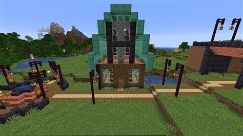 An interesting library design I came up with : r/Minecraft