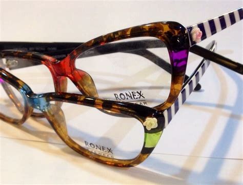 These Colorful Unique Hand Painted Frames By Roni Dori Ronex Eyewear