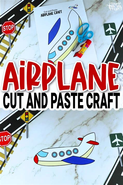 Printable Airplane Craft Template – Simple Mom Project