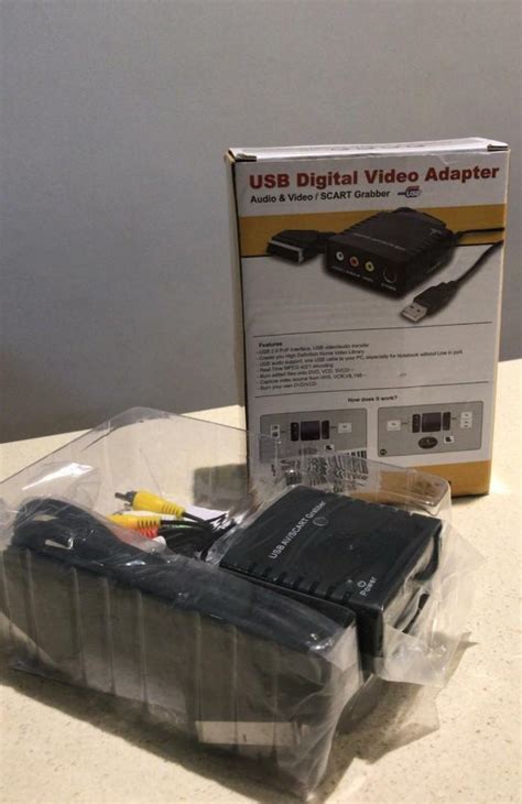 883 Rybozen Video Grabber Capture Card Transfer TV Hi8 VHS To DVD