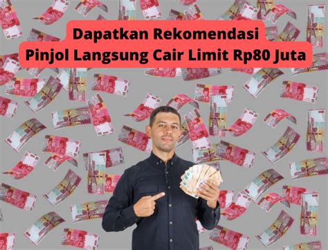 Pinjol Langsung Cair Tanpa Bunga Dengan Limit Hingga Rp80 Juta