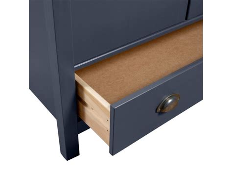 Garde Robe Portes Hill Gris X X Cm Bois De Pin Solide Conforama