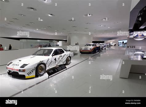 Porsche Museum interior-1 2013 March Stock Photo - Alamy