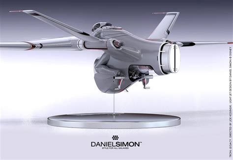 Tron Legacy Light Jet Final Design Model By Daniel Simon Vehicles