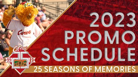 Altoona Curve Reveal Full 2023 Promotional Schedule MiLB