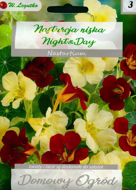 Dwarf Nasturtium Night Day Seeds