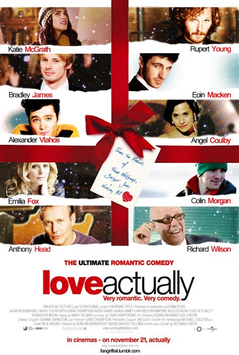 love actually poster remake by celina-tamwood on DeviantArt