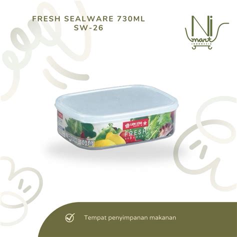 Jual Fresh Seal Ware Sw Lion Star Ml Tempat Wadah Misting