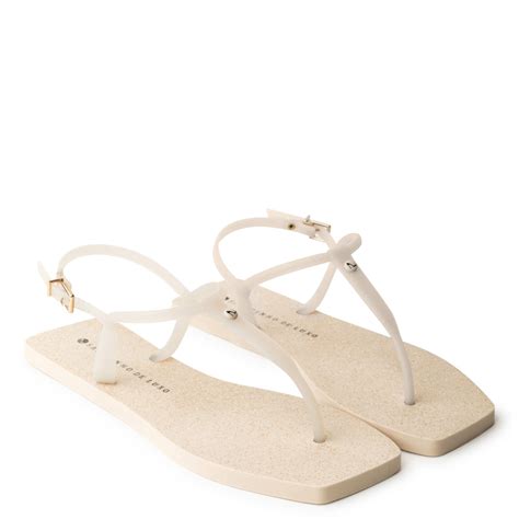 Rasteira Pop Translucida Nude Manteiga 3020 37 2 Bege