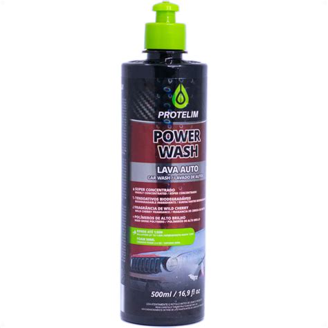 LAVA AUTO POWER WASH NEUTRO CONCENTRADO 500ml PROTELIM Loja De