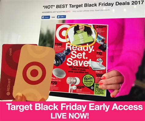 Hot Target Select Black Friday Deals Online Early Access Live Now