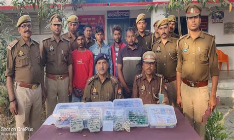 Four Interstate Vicious Miscreants Arrested In Jalaun Police Recovered