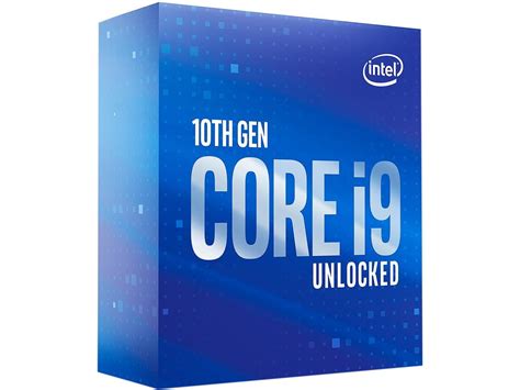 Intel Core i9-10900K - Core i9 10th Gen Comet Lake 10-Core 3.7 GHz LGA 1200 125W Intel UHD ...