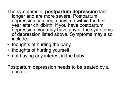 Ppt Postpartum Depression Powerpoint Presentation Free Download Id