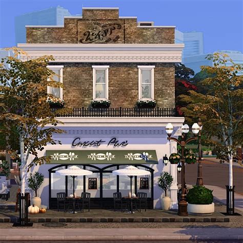 City Restaurant | No CC - The Sims 4 Rooms / Lots - CurseForge