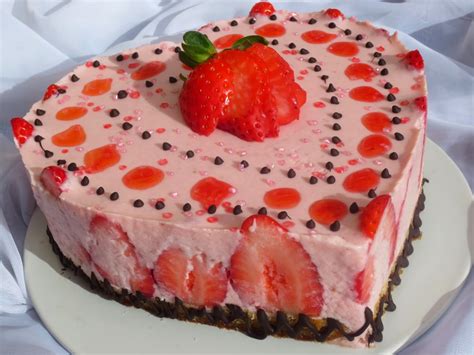 Tartas De Yogur Y Fresas Quieres Probarlas