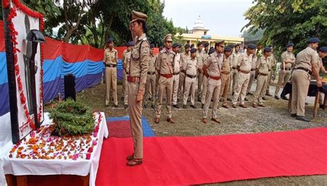 बागेश्वर पुलिस स्मृति दिवस पर शहीद जवानों का भावपूर्ण स्मरण