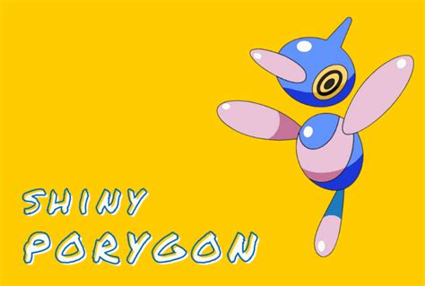 Shiny Porygon Guide A Delightful Digital Shiny Pokemon Pok Universe