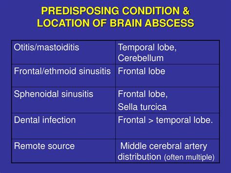 Ppt Cns Abscesses Powerpoint Presentation Free Download Id 6724161