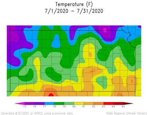 NWS: July 2020 climate summary and highlights