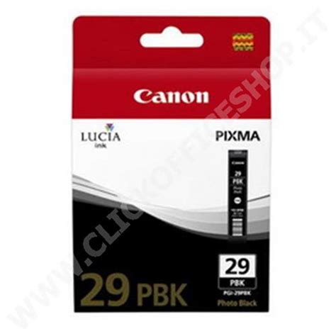 Cartuccia Canon Pgi Pbk B Ml Nero Originale