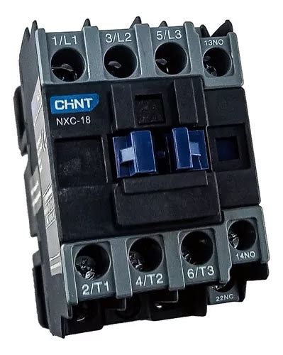 Contactor Trifásico Monofásico 18 A Bobina 220v Chint