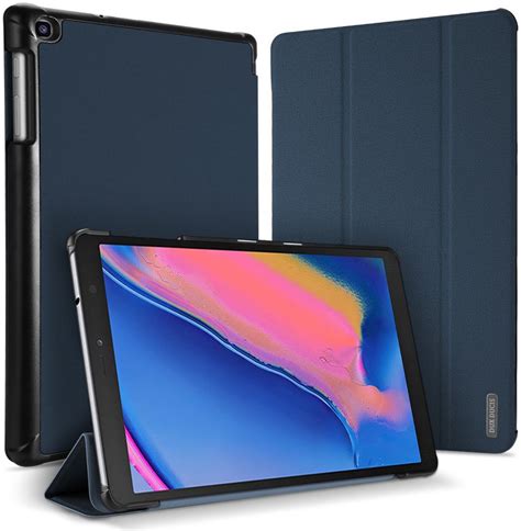 Dux Ducis Domo Serie Samsung Galaxy Tab A 8 2019 Tri Fold Hoes Blauw