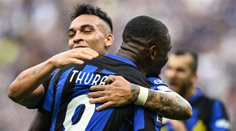 Marcus Thuram Et Lautaro Martinez Portent L Inter