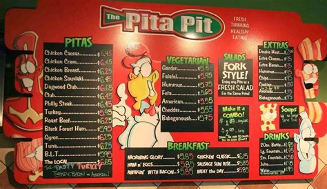 Menu At Pita Pit Fast Food Salem