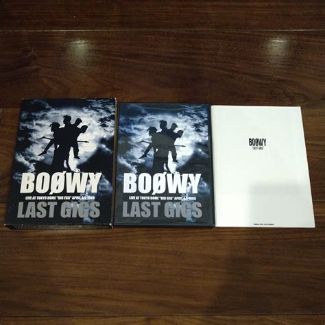 【やや傷や汚れあり】【送料無料】boowy Dvd Last Gigs Live At Tokyo Dome Big Eggapril 45